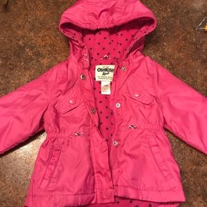 Baby girls 12 month Oshkosh jacket